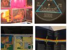 PINK FLOYD DARK SIDE OF THE MOON 1973 UK VINYL LP SHVL 804  1 POSTER 2 STICKERS