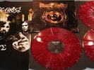 ROTTING CHRIST LIVE IN HELLAS 3 VINYL RED SPLATTER POSTER LIM. 200 NON SERVIAM