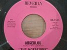 THE NOTATIONS - Miserlou/Everything's Alright US Beverley 45'. Rare Surf, Garage