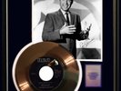 JIM REEVES HE'LL HAVE TO GO GOLD RECORD SIGNED AUTOGRAPHED PRE PRINTED