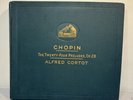 HMV CHOPIN The Twenty Four Preludes Op. 28 Alfred Cortot X 4 Records