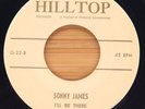 SONNY JAMES - I'LL BE THERE / I WISH THE NIGHT WOULD - ROCKABILLY ROCKER  45