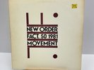 New Order - Movement FACT 50 1981 12” Vinyl LP US Repress Factory Records EX/VG+