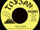MONICA Freedom / Sunny 45 Toxsan Rare 1970s Philadelphia Funk M-