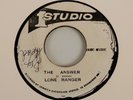 Lone Ranger – The Answer 1977 45 rpm Studio One - Jamaica Dancehall Reggae VG+