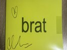Charli XCX - Brat (SIGNED Limited Clear & Pink Splatter Vinyl LP)