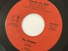 Rare Northern Soul 45 The Uniques You’re So Fine JB VG++