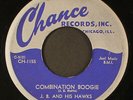 J.B. HUTTO & HAWKS: now she's gone / combination boogie CHANCE 7