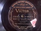 Victor 3819 Fats Waller & His Buddies RIDIN' BUT WALKIN'  Jazz 1929 78rpm E--