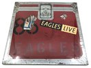 SEALED Vintage EAGLES LIVE 2x Vinyl LP ORIGINAL 1st Press POSTER 1980 NOS Album