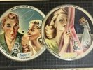 Two Vogue Picture Disc 78RPM Records C
