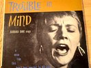 BARBARA DANE-RARE-TROUBLE IN MIND LP 1957 SUPERB BLUES/FOLK-HER 1ST ALBUM VG+