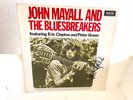 JOHN MAYALL - PERSONALLY SIGNED ON VINTAGE HOLLAND DECCA EDITION - NM -AUTOGRAPH