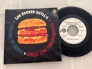 LOS ROCKIN DEVILS Hamburguesa Con Queso 1978 MEXICO 7” PROMO Garage Latin Funk