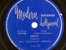 SAM LIGHTNING HOPKINS: Mercy US ’49 Modern 20-552 Blues 78 E- Hear