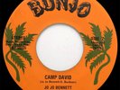 Jo Jo Bennett CAMP DAVID / TROPICAL HORIZON Deep Roots instrumental BUNJO 45