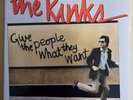 KINKS - Give The People What They Want Clear VINYL LP 2018 Friday Exc Cond  MC1