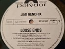 Jimi Hendrix  Loose Ends   Polydor Records  white label promo   German  1973