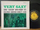 Eddie Lockjaw Davis Buddy Tate Coleman Hawkins Arnett Cobb ‎Very Saxy 1959 Mono