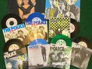 THE POLICE - Message In Bottle GREEN, Roxanne & Can't Stand Losing You BLUE etc
