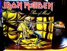 Iron Maiden Piece of Mind LP Orig. 1983 Capitol ST-12274 VG+ Vinyl LYRIC Inner