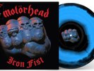 MOTÖRHEAD- Iron Fist LIM.BLUE/BLACK SWIRL VINYL 40th anniv. LP LEMMY,FAST EDDIE,