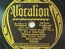 Light Crust Doughboys - Saddle Your Blues - Vocalion 03238, Country 78, 1936