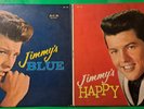 Jimmy Clanton -Jimmy's Happy/Jimmy's Blue LPs - Poster & Letter - Ex Vinyl -1960