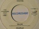 White Label Jukebox Promo 45 Coldplay 