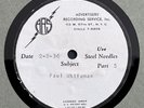 FRANK TRUMBAUER PAUL WHITEMAN ORCHESTRA MUSICAL VARIETIES 1936 NBC ACETATE DISC