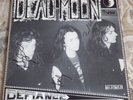 LP: Dead Moon - Defiance / 1. Release US 1990 Tombstone Records T-35 Autogramme