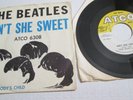 The Beatles Picture Sleeve & 45 - Ain't She Sweet -ORIGNAL ATCO VG++ NICE