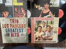 THE TRIO LOS PANCHOS&EYDIE GORME 4 LP RECORD LOT-AMOR/Y LAS/CANTA/GREATEST HITS