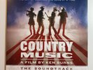 KEN BURNS Signed Numbered COUNTRY MUSIC Soundtrack Red White Blue Vinyl 2LP HTF