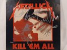 Metallica Kill Em All Vinyl LP Silver Label Megaforce (Signed?) 1983 Preowned
