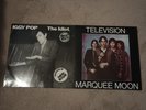 TELEVISON-MARQUEE MOON-IGGY POP THE IDIOT GERMAN IMPORT VG--VINYL RECORD *