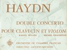 Haydn Double Concerto Pour Clavecin Et Violon Puyana Chauveton-Lumen LD 2-444