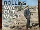 SONNY ROLLINS WAY OUT WEST CONTEMPORARY GXC3104 JAPAN VINYL LP NM