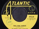 JOE  MORRIS BLUES CAVALCADE: bald head woman / ghost train ATLANTIC 7