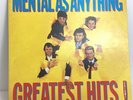 Mental As Anything Greatest Hits  Vinyl Gatefold Record 1986 (VG) (R1) NS#8617