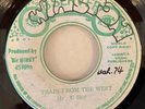 U ROY / ANSEL COLLINS - TRAIN FROM THE WEST 45 JA OBSERVER 1974 INBOUND HEAR IT