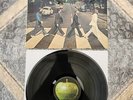 The Beatles 'Abbey Road' 1969 1st UK Lp issue w/ misaligned Apple ex condition