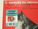 BLUE/GREEN TRANSLUCENT Vinyl  EP Elvis Presley:  Le Cavalier Du Crepuscule (2024
