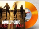 MOTLEY CRUE DOGS OF WAR NYC CLEAR ORANGE VINYL LP SOLD OUT EXCLUSIVE LIMITED ED