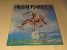 Iron Maiden Seventh Son Autographed Vinyl Album 1988