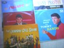 ROCK N ROLL ORIGINAL LPS TOMMY SANDS/ JOHNNY OTIS/JOHNNY PRESTON/CHAMPS VINYL EX