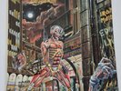 Signed By Steve Harris Iron Maiden Somewhere In Time LP Album 1987 Vinyl Record