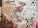 Signed Blind Guardian Double The God Machine (Vinyl) 12