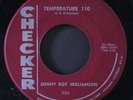 SONNY BOY WILLIAMSON: temperature 110 / lonesome cabin CHECKER 7
