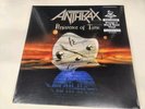 ANTHRAX Persistence of Time Newbury Comic (250 copies) Orange & Black Quad vinyl
